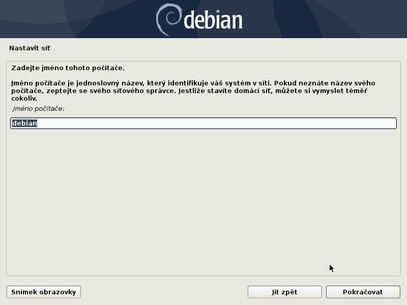 Debian 10 Buster instalace