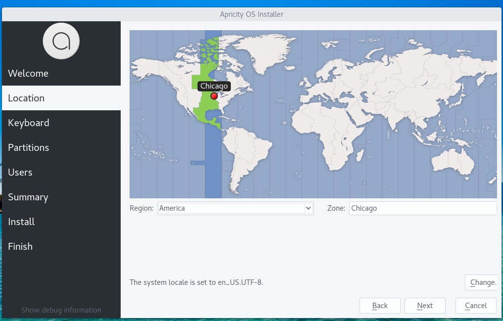 Instalace Apricity OS