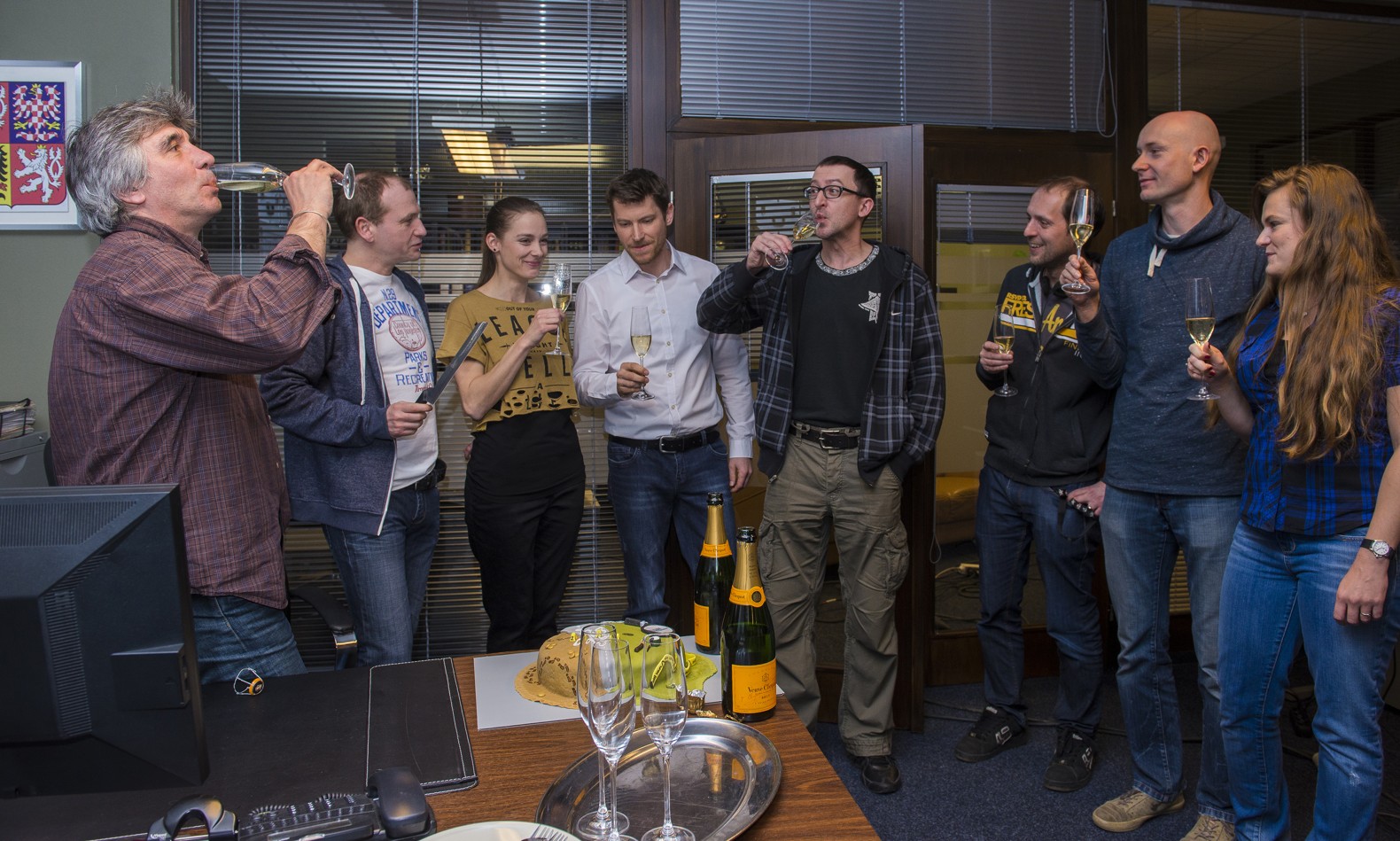 Kriminálka Anděl IV - oslava první klapky