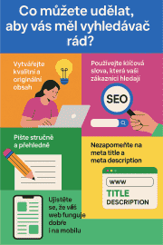 Co můžete udělat, aby vás měl vyhledavač rád