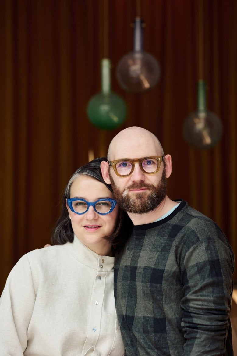 Pavel Kahotski s manželkou Anastázií