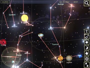 StarTracker nabízí jednoduchou cestou ke zkoumání hvězdné oblohy