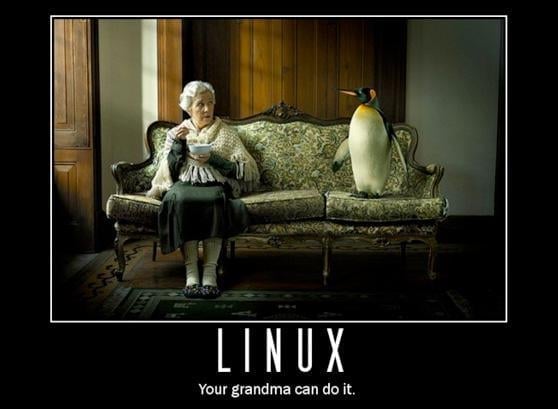 Linux. Zvládne ho i vaše babička.