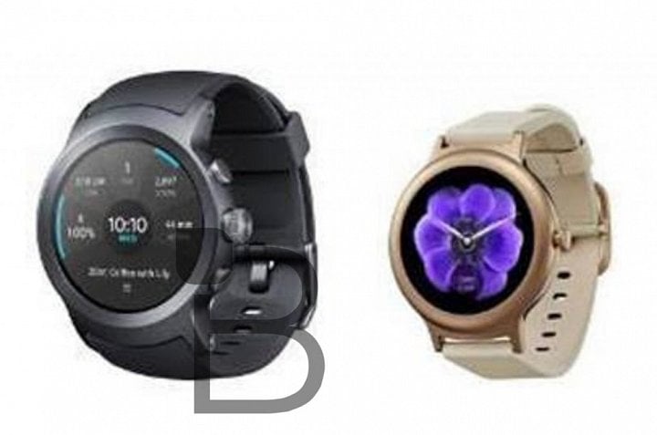 Uniklý snímek LG Watch Sport a LG Watch Style