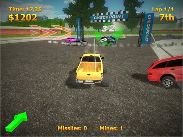 Obrázky ke hře RC Mini Racer.
