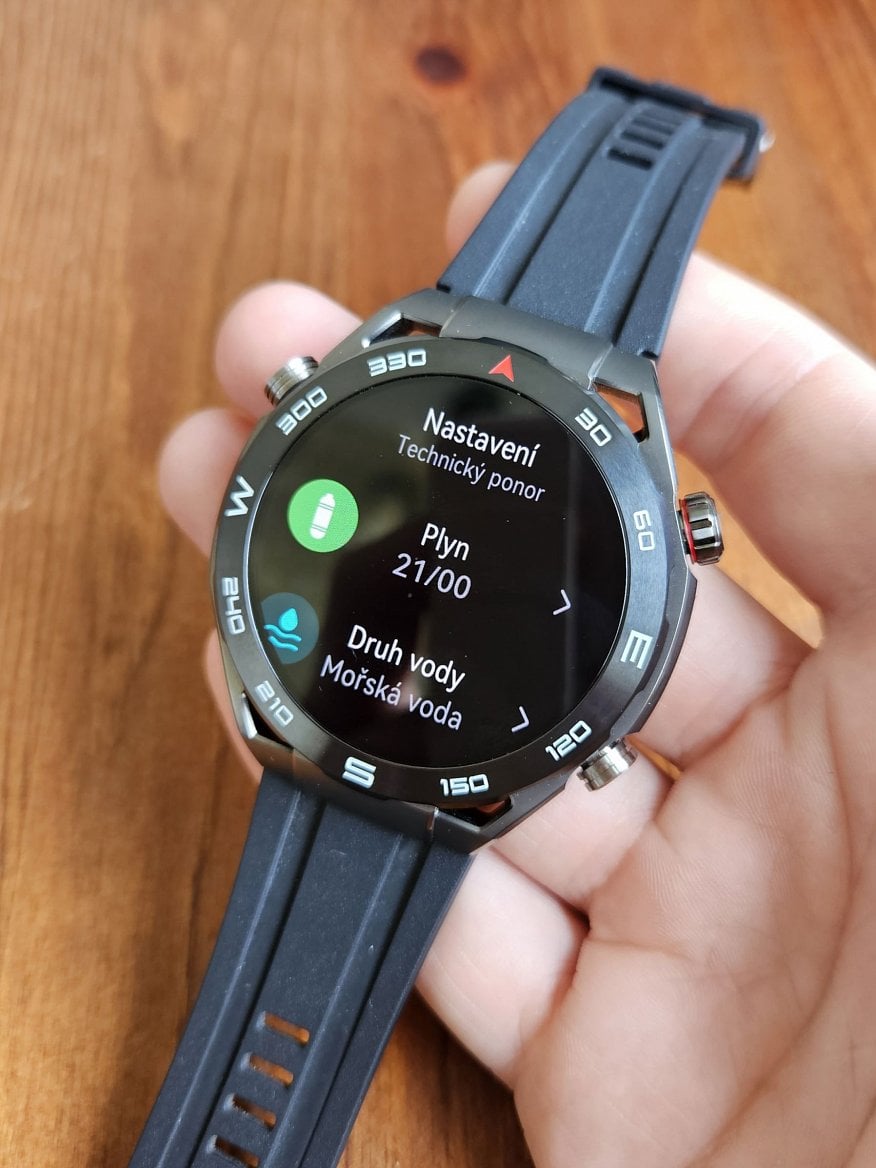 Huawei Watch Ultimate funkce