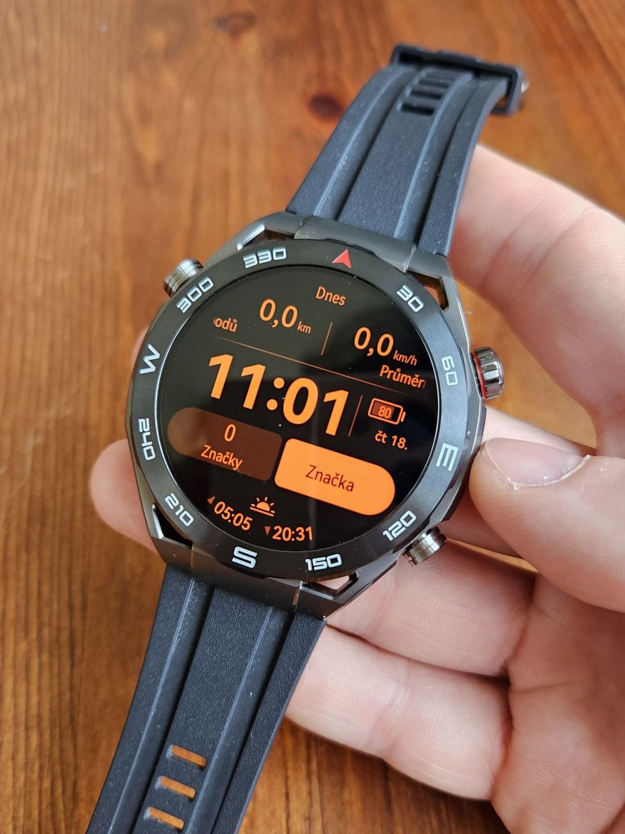 Huawei Watch Ultimate funkce