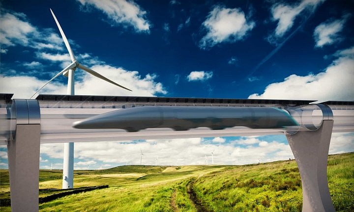 Hyperloop bude nadzemních tunelech