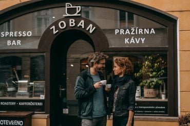 Michal Ptáček s manželkou z Pražírny Zoban