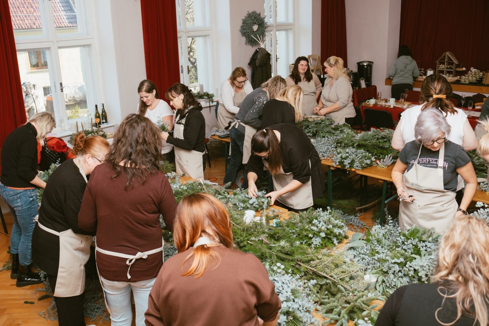 Z workshopu na Eukalyptové farmě