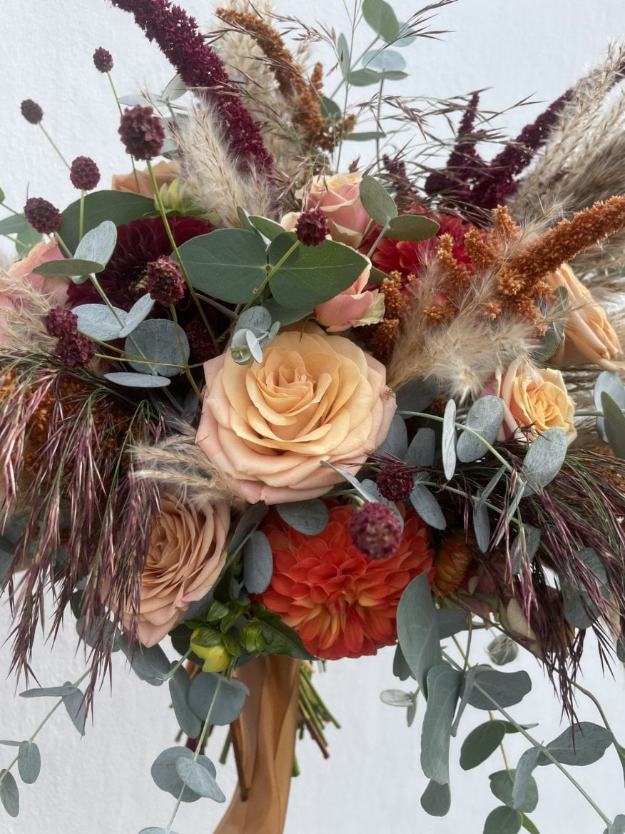 Aranžmá z eukylaptu od Eukalyptové farmy