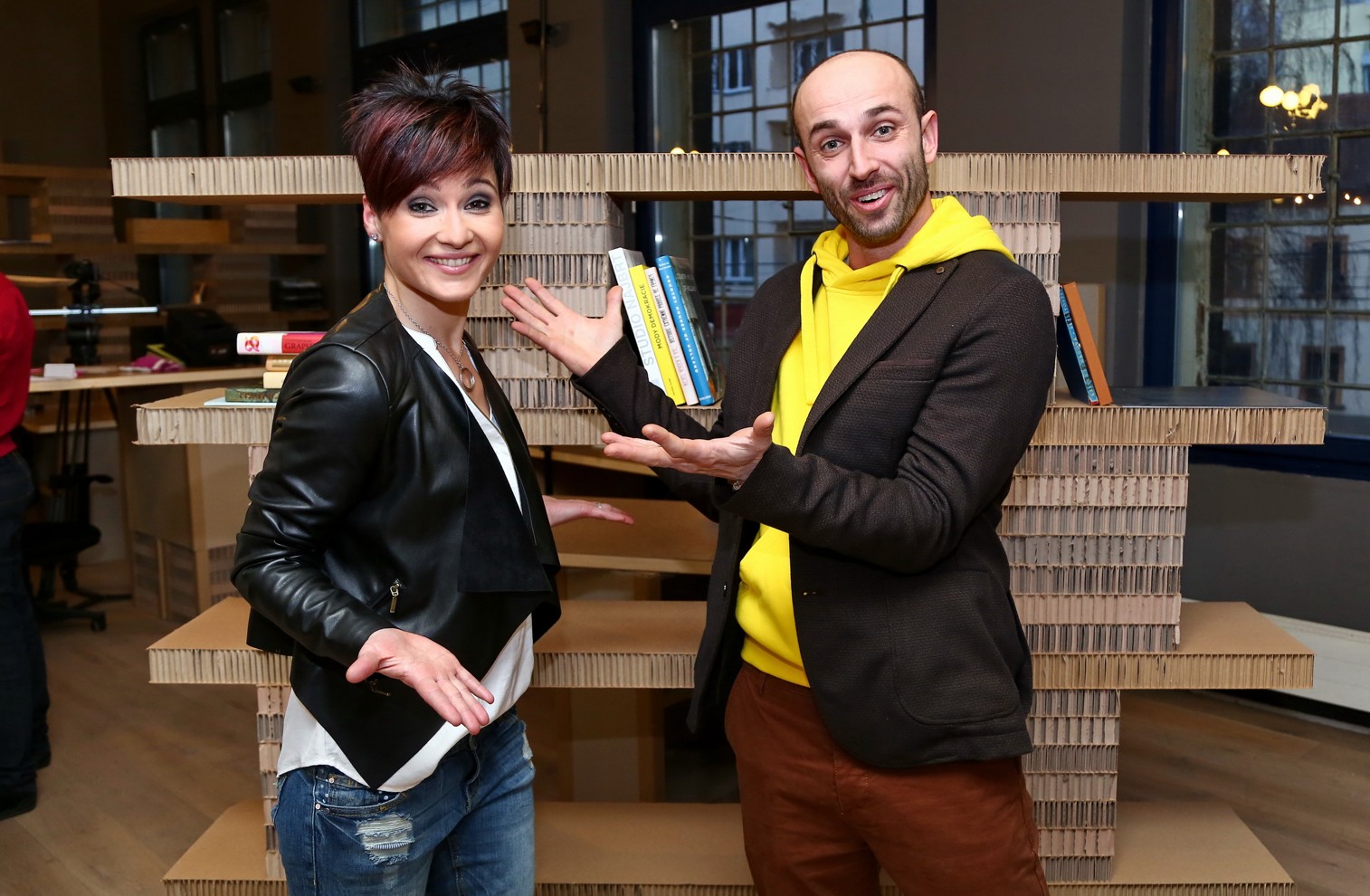 Laďka Něrgešová a tým pořadu Jak se staví sen