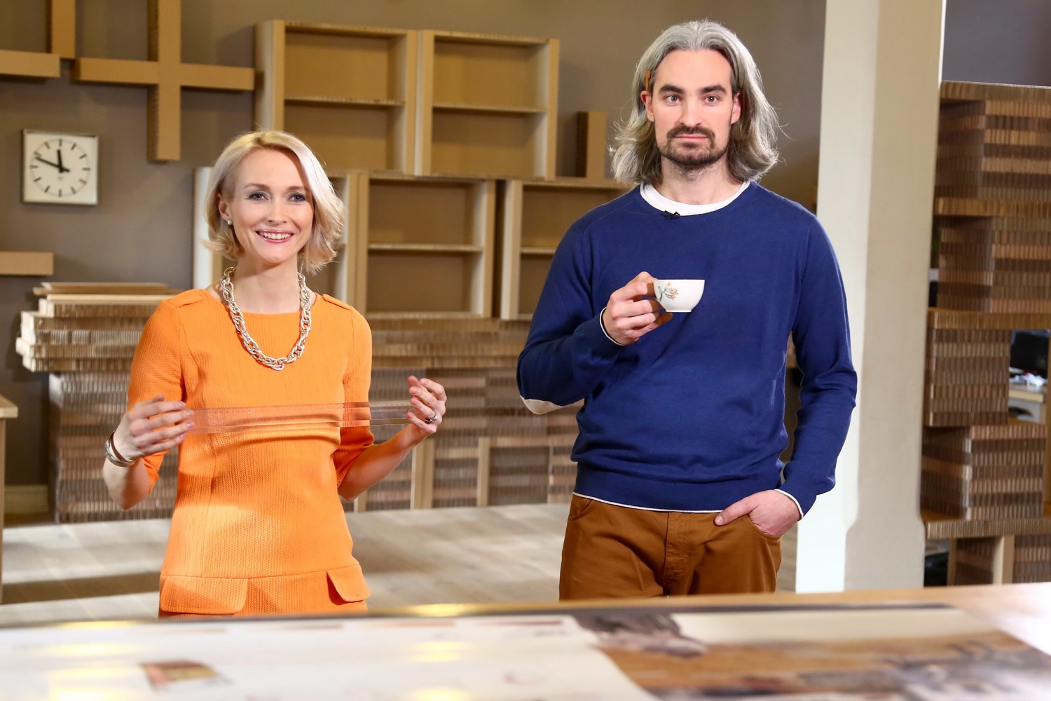 Laďka Něrgešová a tým pořadu Jak se staví sen