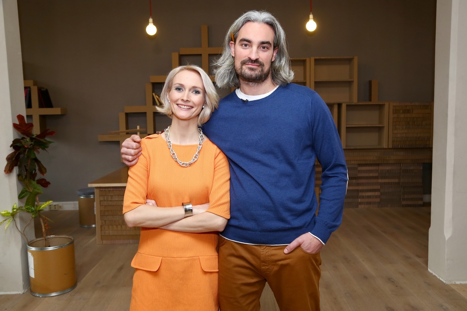 Laďka Něrgešová a tým pořadu Jak se staví sen