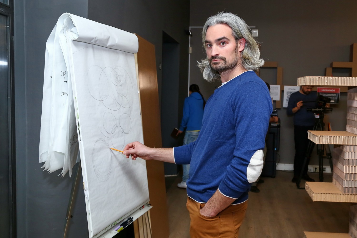 Laďka Něrgešová a tým pořadu Jak se staví sen