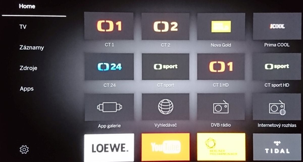 Loewe Bild 5 OLED - Home