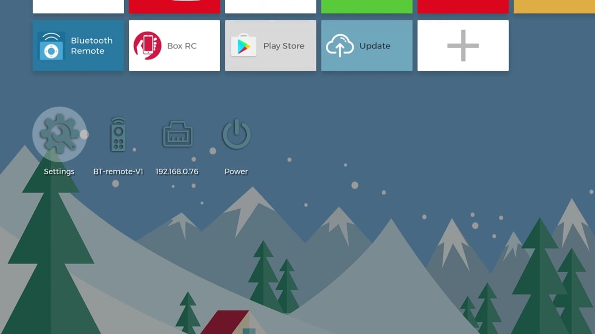 Zidoo H6 Pro - Uživatelská nastavení – základní 1/2