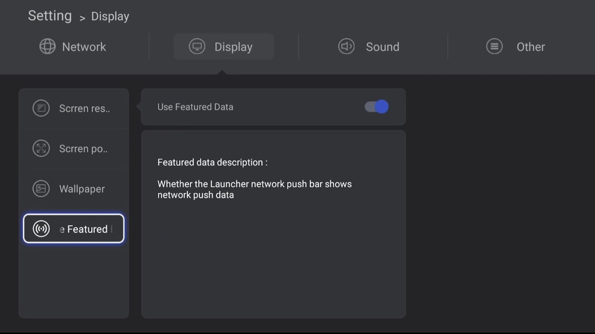Zidoo H6 Pro - Uživatelská nastavení – základní 1/2