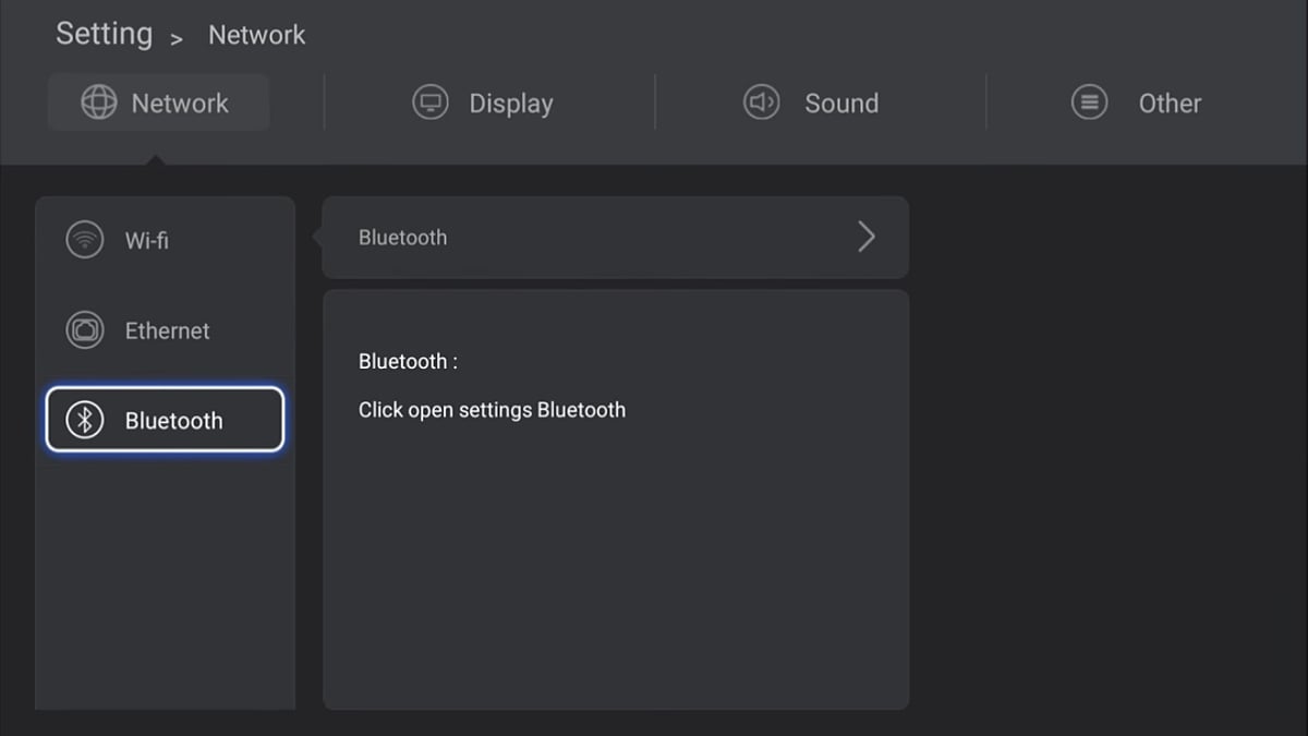 Zidoo H6 Pro - Uživatelská nastavení – základní 1/2