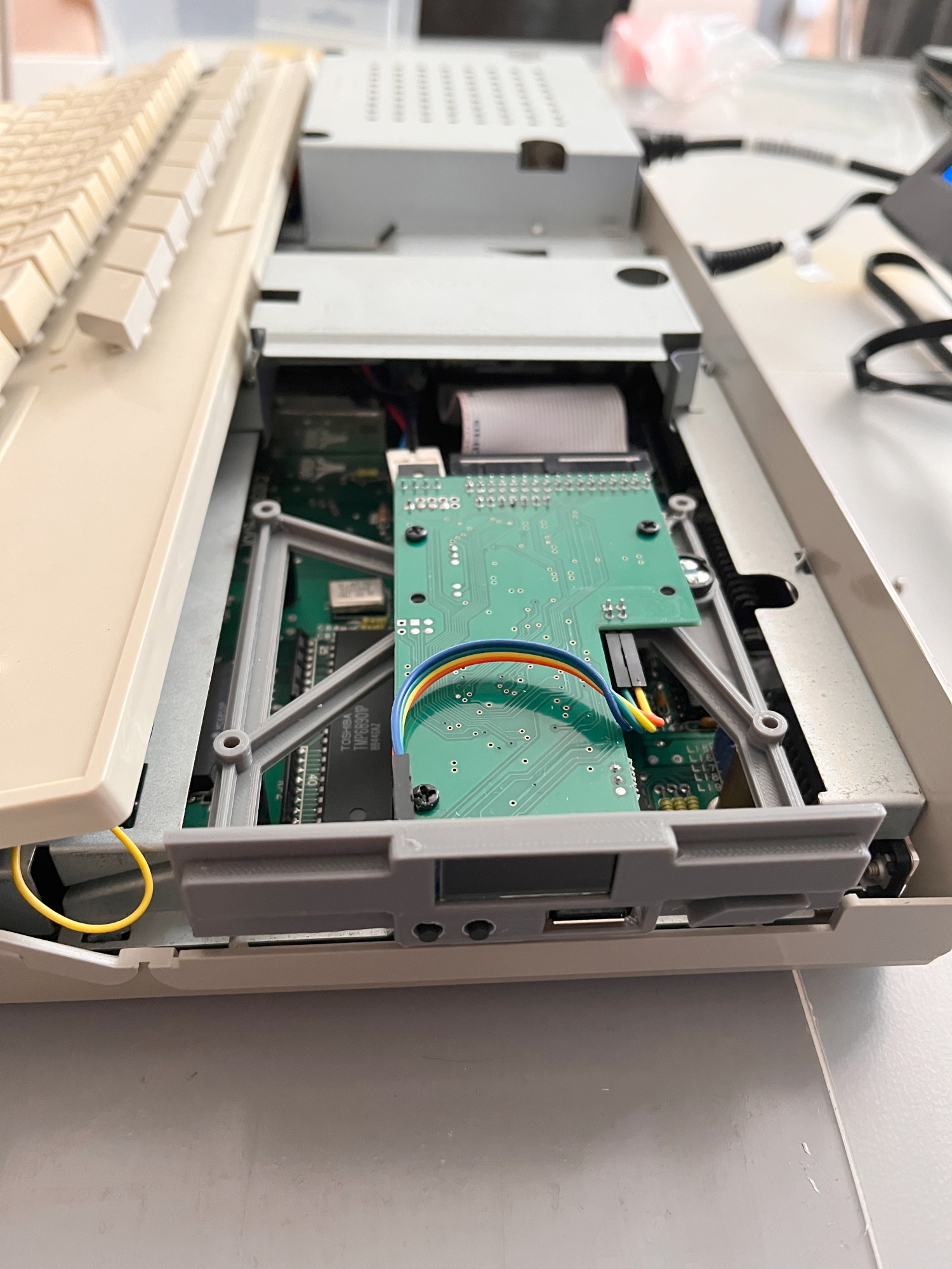 A již na svém místě.