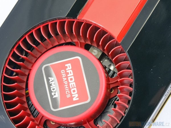 Karta Radeon, detail