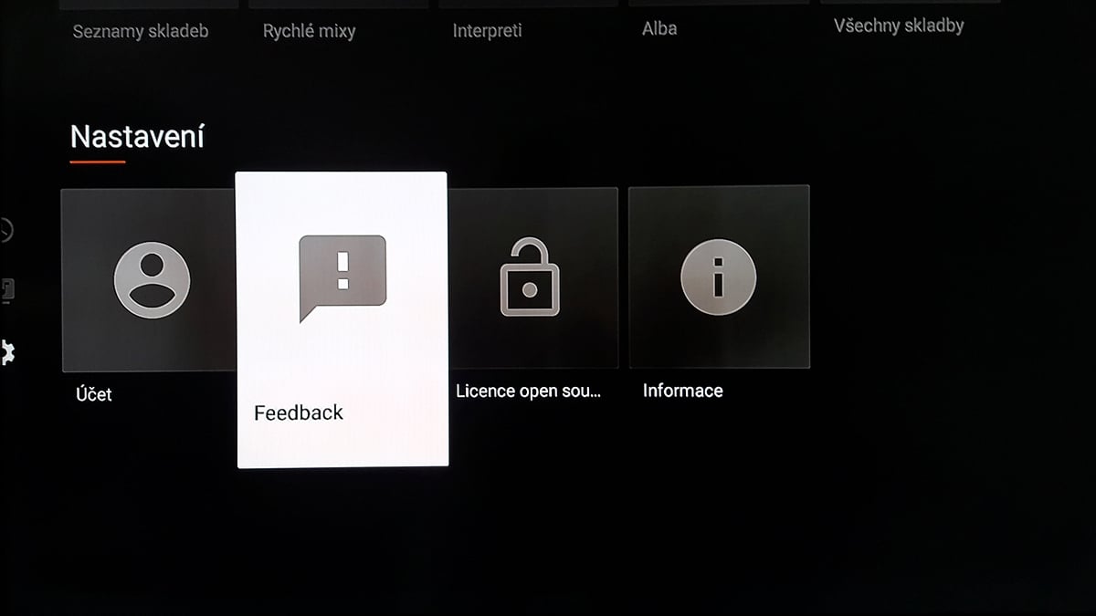 SledováníTV - Live Channels a Google Play Music