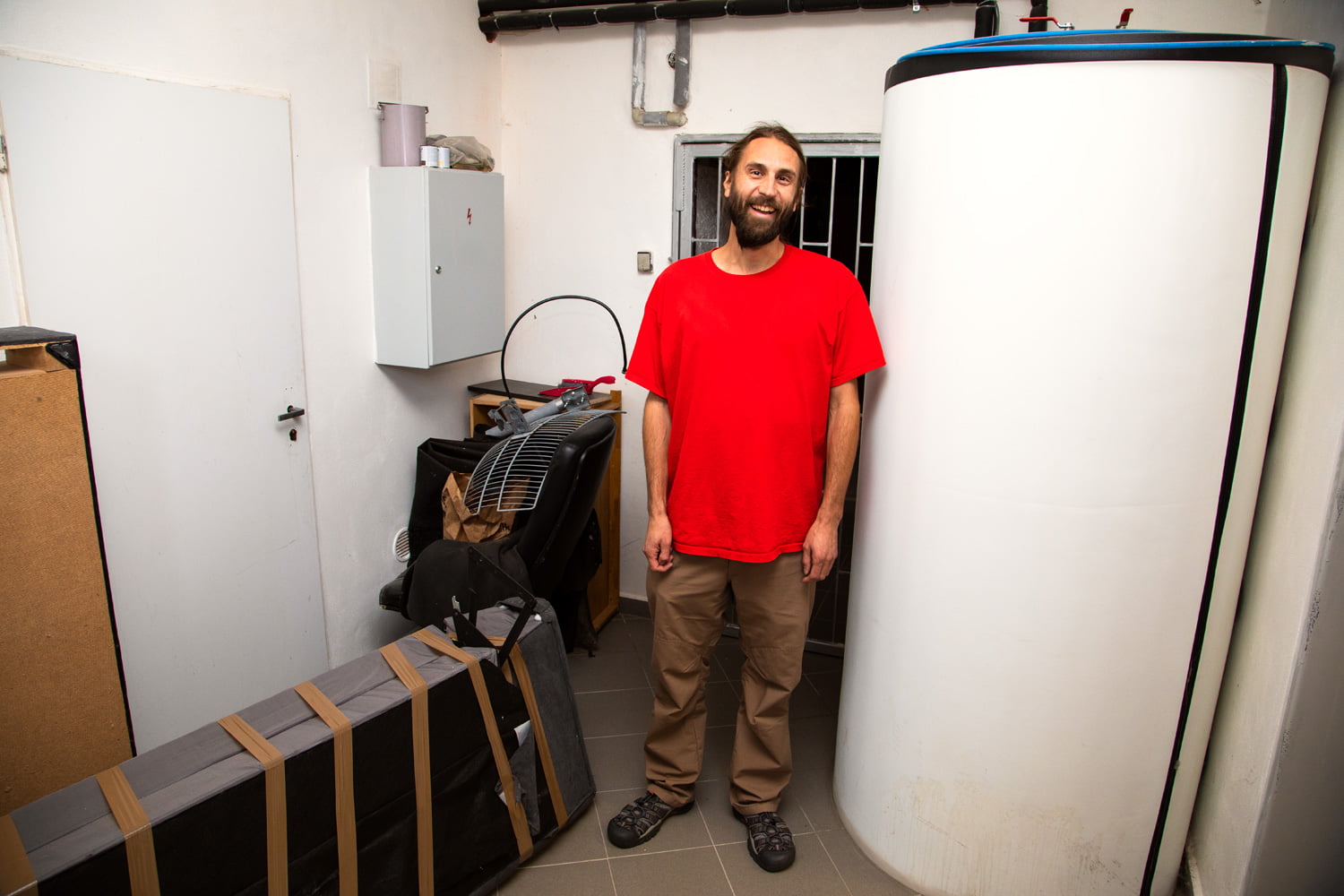 Datacentrum Spoje.net v bytovém domě