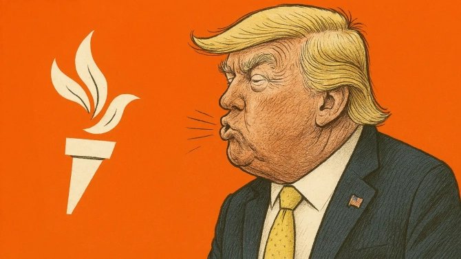 Donald Trump a Rádio Svobodná Evropa