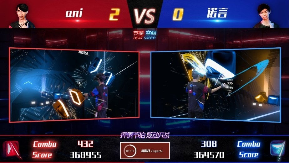 Esportový turnaj v Beat Saberu v Číně