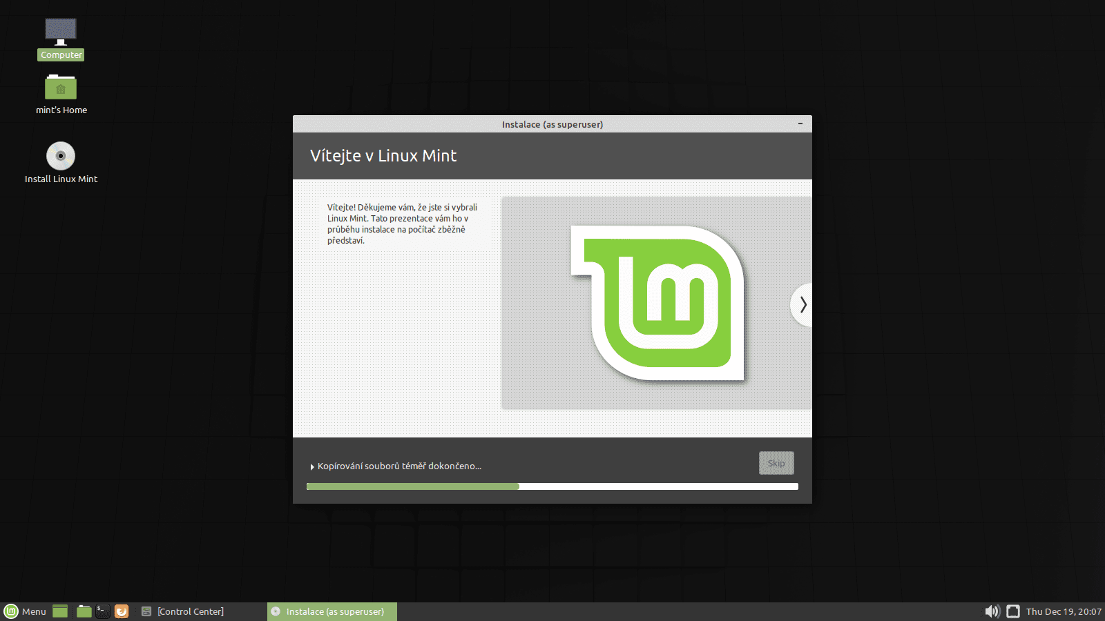 Linux Mint 19.3 MATE