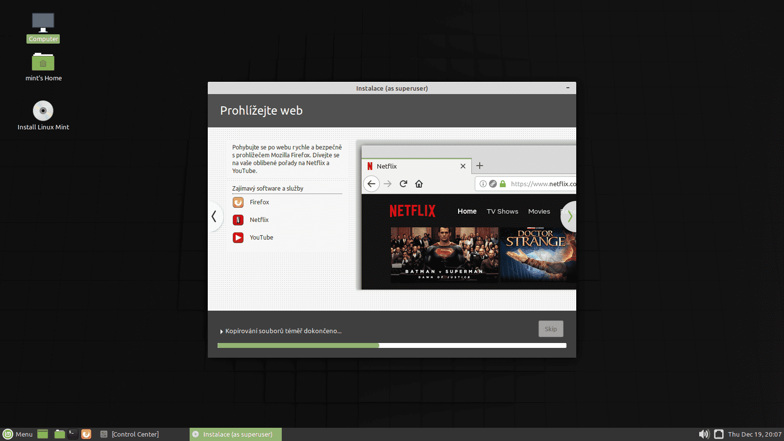 Linux Mint 19.3 MATE