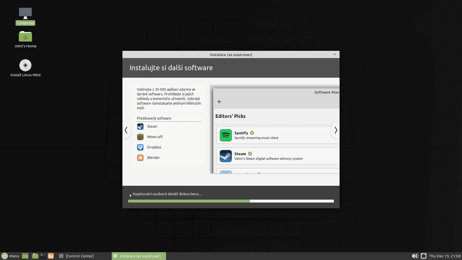 Linux Mint 19.3 MATE