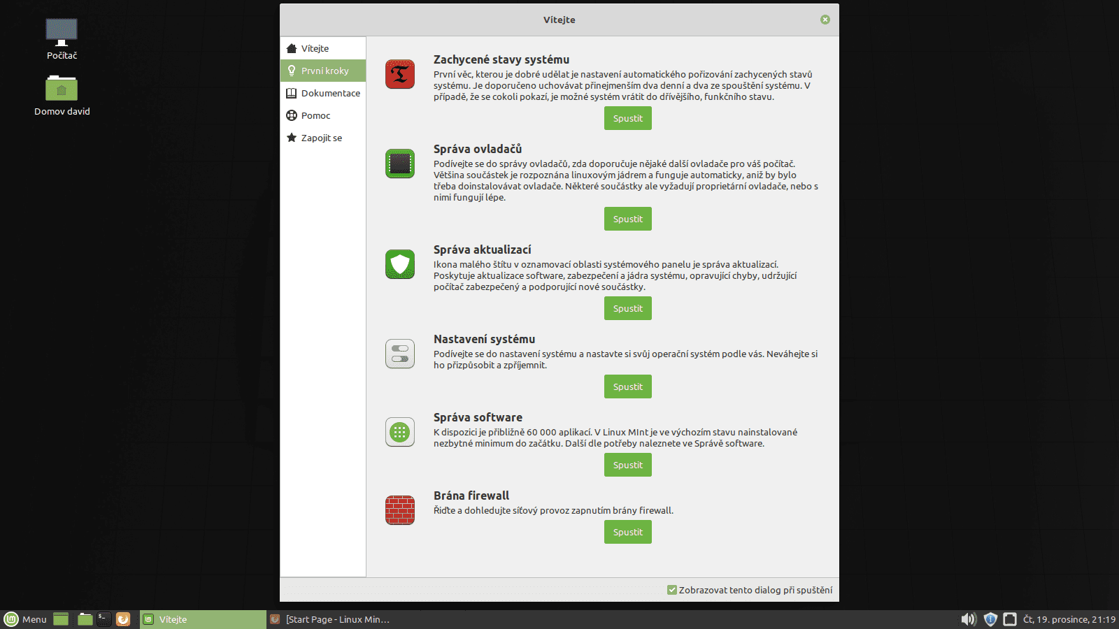 Linux Mint 19.3 MATE