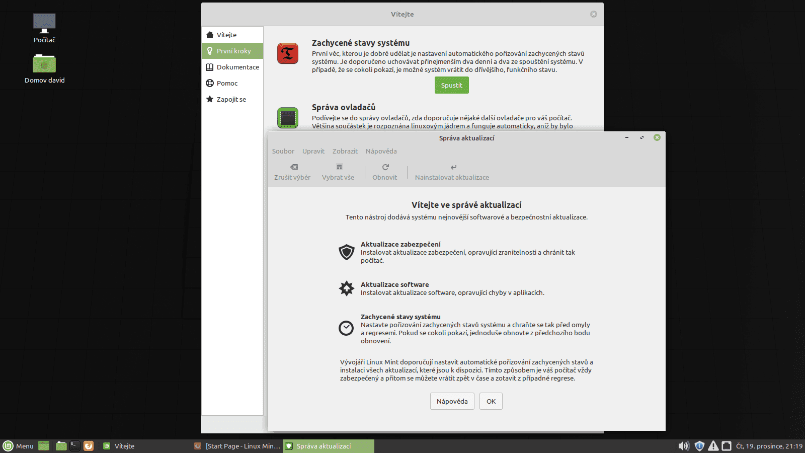 Linux Mint 19.3 MATE
