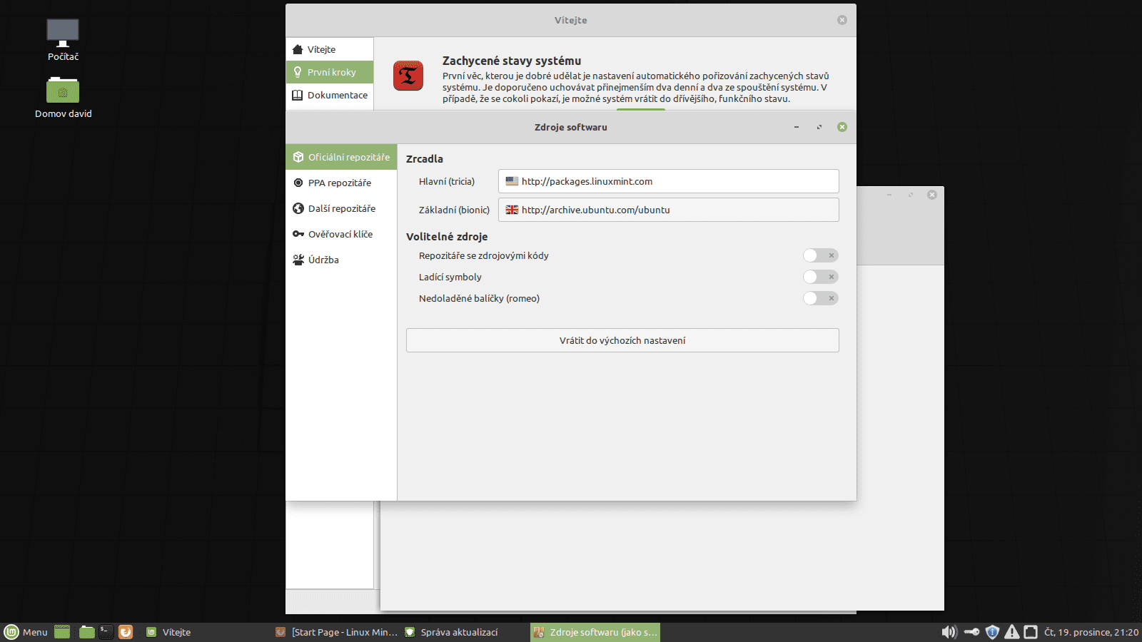 Linux Mint 19.3 MATE