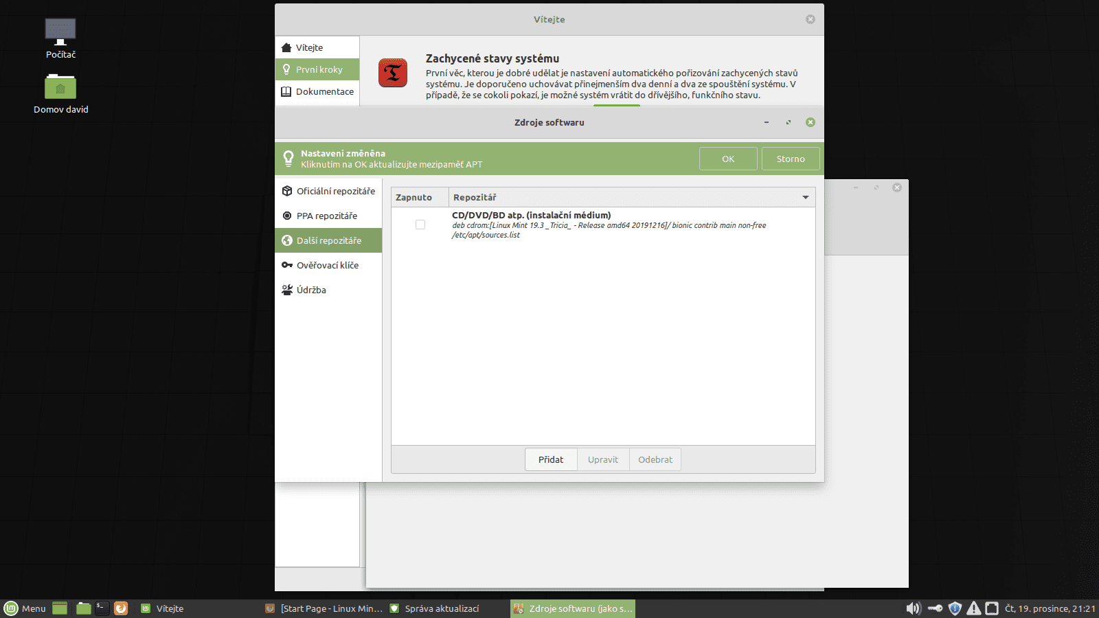 Linux Mint 19.3 MATE