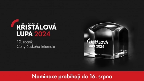 Náhledový obrázek - Anketa Křišťálová Lupa opět hledá nejzajímavější projekty českého iInternetu