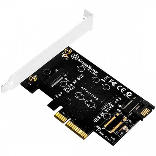 Adaptér Silversteone ECM20 pro SSD formátu M.2