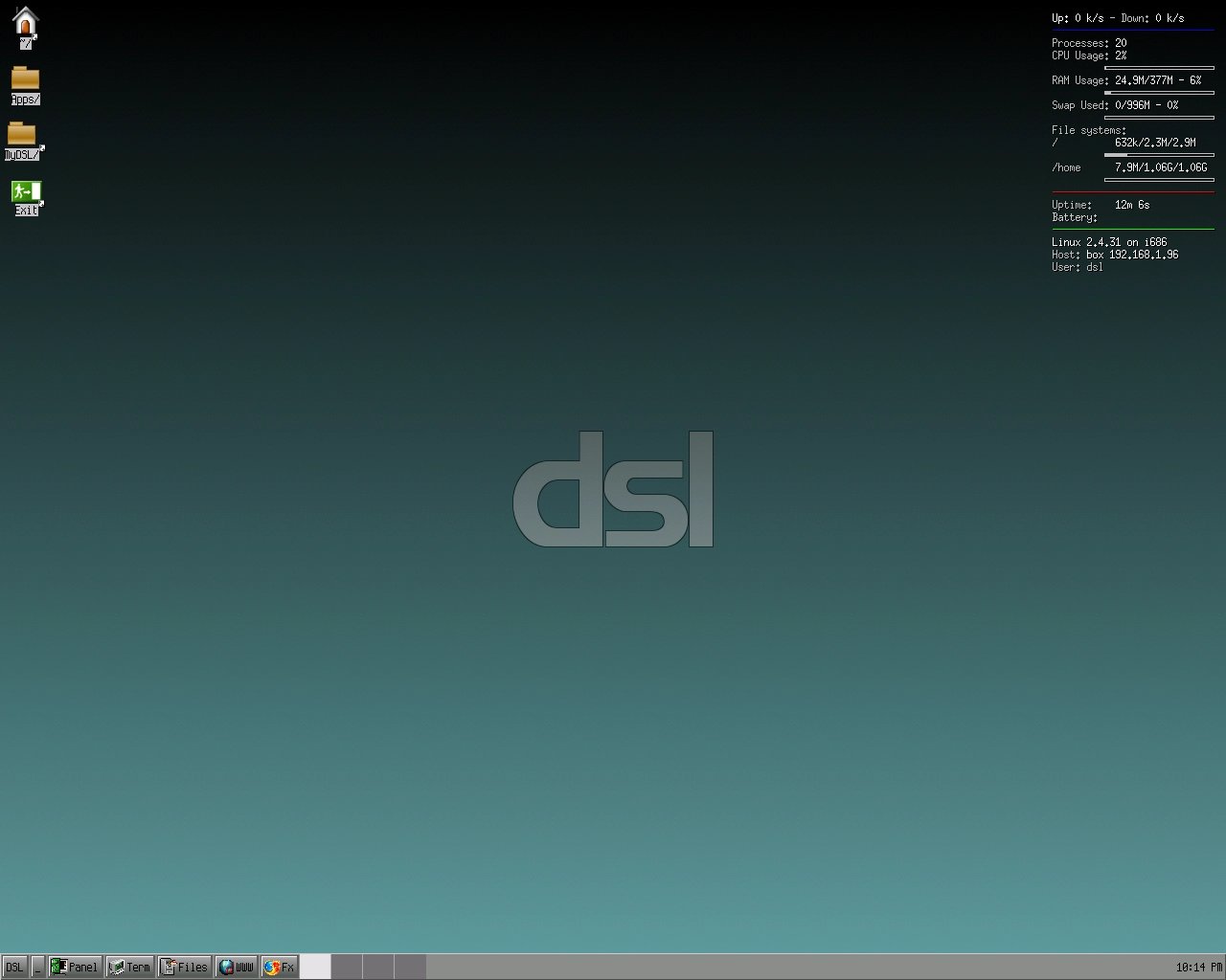 Damn Small Linux