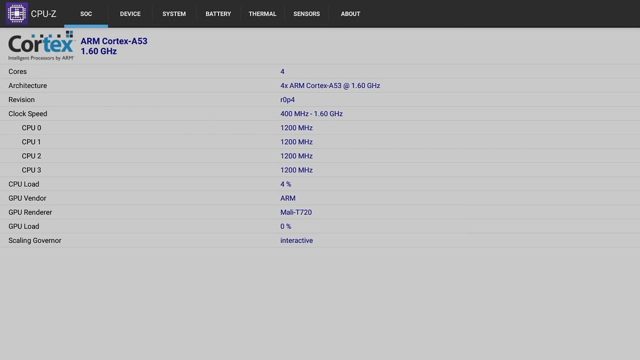 Egreat A10 - OS Android – aplikace a benchmarky