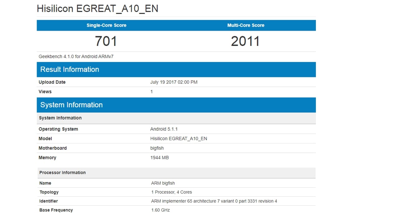 Egreat A10 - OS Android – aplikace a benchmarky