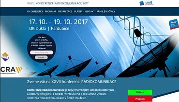 Konference Radiokomunikace 2017.