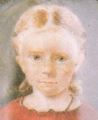 Klavíristka Clara Wieck, budoucí Schumannova žena, roku 1828 - byl to rok jejího prvního velkého koncertního vystoupení - slonovinová miniatura. Tehdy jí bylo devět.