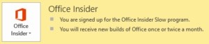 Program Office Insider ve Windows 10