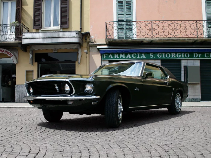 Prostřednictvím individuální objednávky zamířily do Československa také dva Fordy Mustang. Ten z roku 1969 (na snímku z propagační fotografie) dodnes existuje