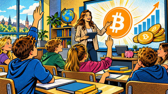 Žáci ví často o bitcoinu víc než učitelé