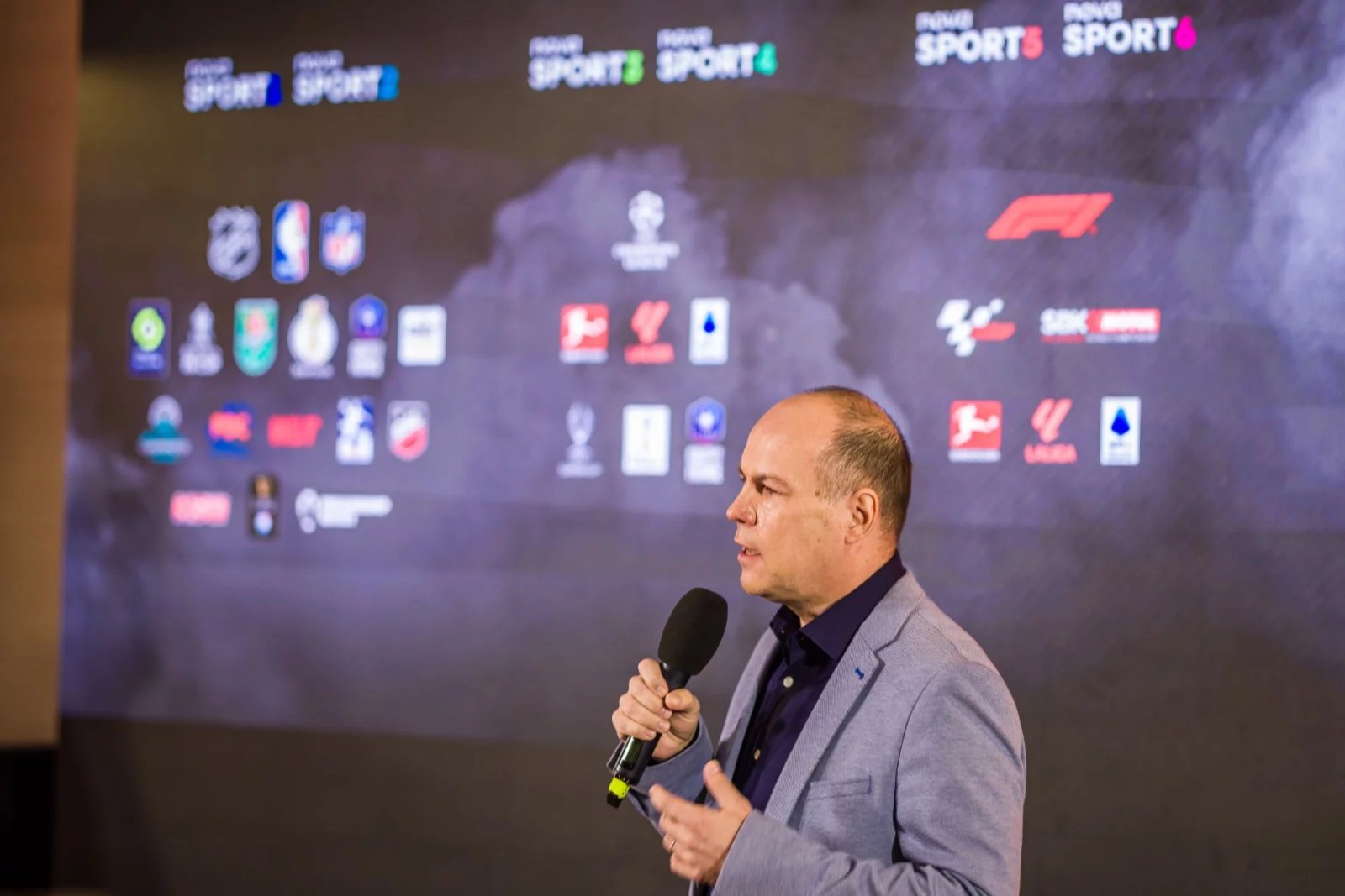 Dušan Mendel, šéf sportovního vysílání TV Nova