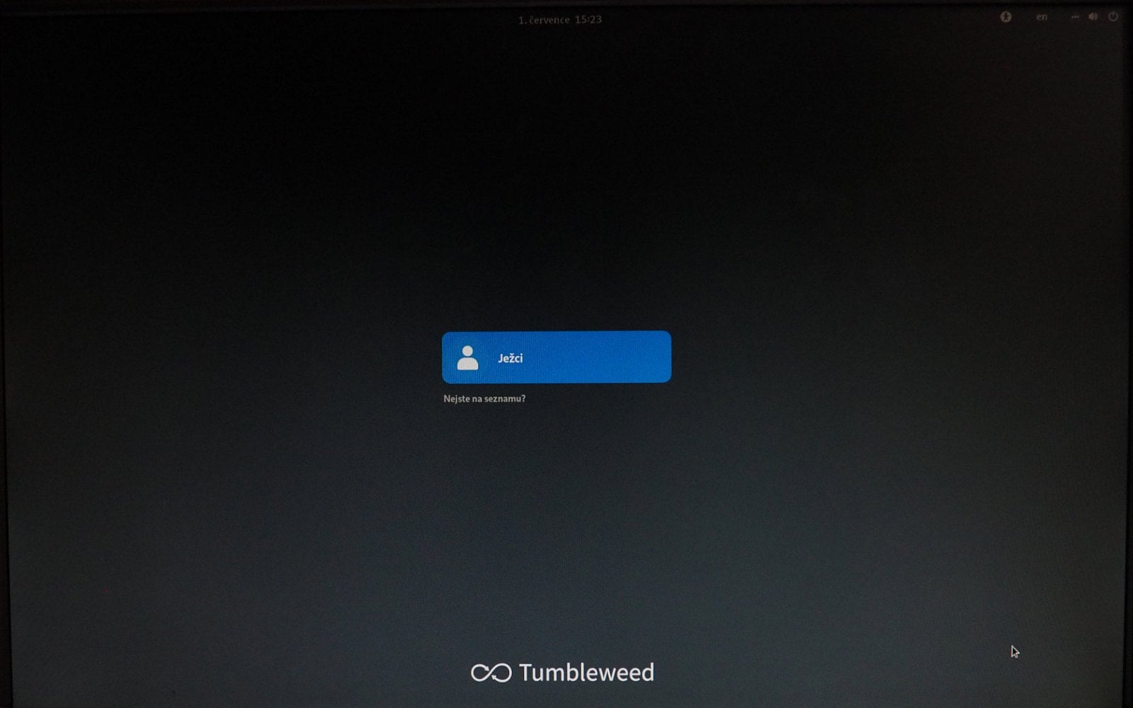 GNOME 40 v openSUSE Tumbleweed