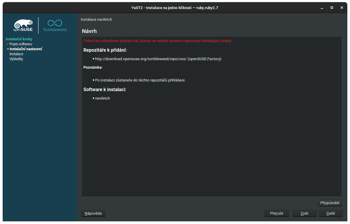 GNOME 40 v openSUSE Tumbleweed
