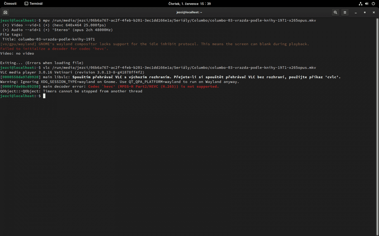GNOME 40 v openSUSE Tumbleweed